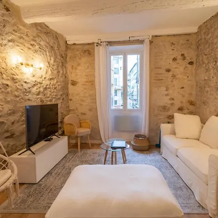 Fusion - Charme De L'ancien Et Confort Moderne - Vieux - 2 - Wifi - 5 Min Des Plages - 30 Min De Cannes Et Monaco * Νίκαια