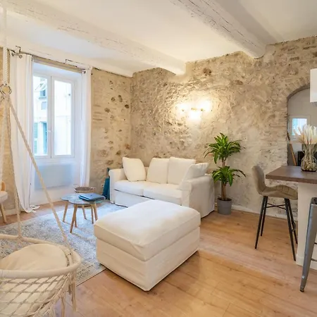Fusion - Charme De L'ancien Et Confort Moderne - Vieux - 2 - Wifi - 5 Min Des Plages - 30 Min De Cannes Et Monaco Διαμέρισμα *